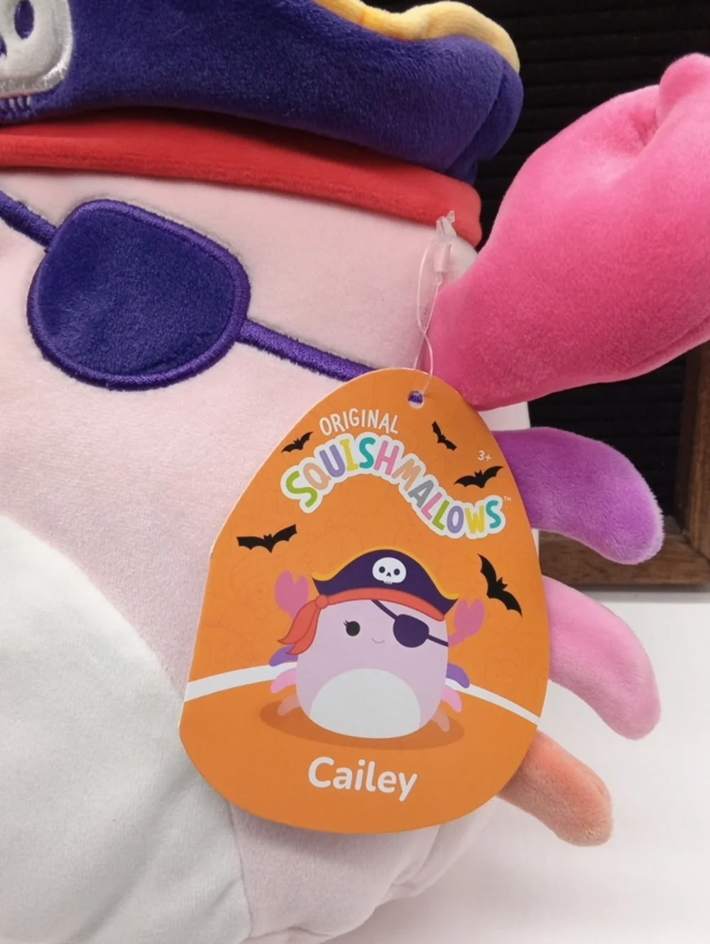 Squishmallows Cailey The Pirate Crab